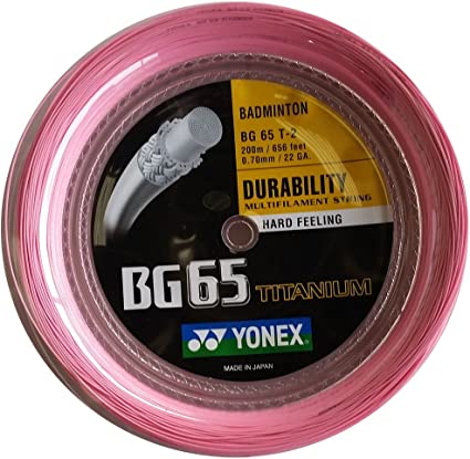 YONEX Badminton String Reel - BG65 Titanium (65Ti) - BG65Ti-2